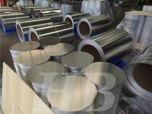 HO Temper 3003 Round Aluminum Plate Rust Proof With Smooth Surface