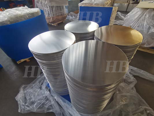 1050 1060 1070 1100 मिश्र धातु और अनुकूलित मोटाई के साथ एल्यूमीनियम सर्कल डिस्क