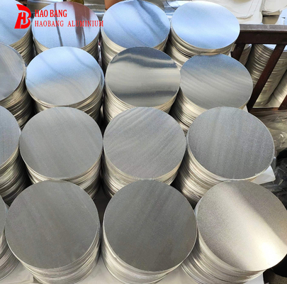 उच्च प्रदर्शन एल्यूमीनियम गोल सर्कल कई उपयोग 0.45mm से 6mm मोटाई