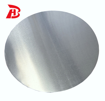 0.45- 6 मिमी मोटाई 100-1300 व्यास सिल्वर एल्यूमीनियम गोल सर्कल कई उपयोगों के लिए