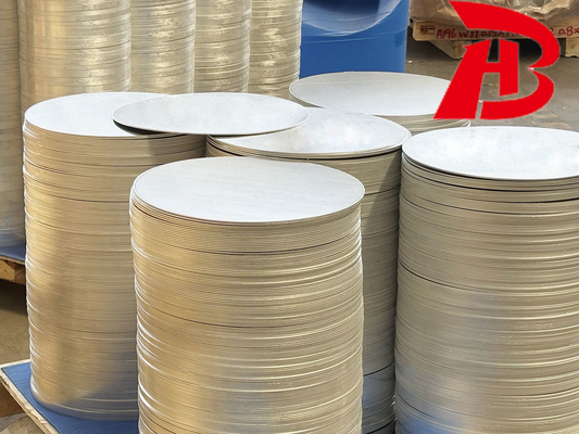 लेपित सतह B209 ASTM 3003 8011 1050 1100 1060 गैर स्टिक पैन के लिए एल्यूमीनियम डिस्क सर्कल