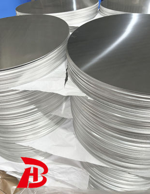Lightweight Silvery Aluminum Circles 1100 0.3-6.0MM for Reflective Projects
