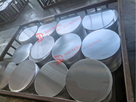 एल्यूमीनियम डिस्क सर्कल, विभिन्न रसोई के बर्तनों के अनुप्रयोगों के लिए अनुकूलन योग्य, 0.3 से 6 मिलीमीटर तक की मोटाई के साथ