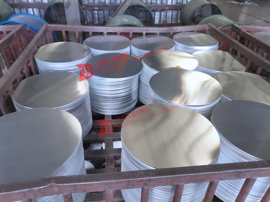 एल्यूमीनियम सर्कल व्यास 80mm-1600mm मोटाई 0.3mm-6.0mm गोल