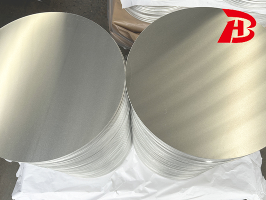 कुकवेयर के लिए मिल खत्म एल्यूमीनियम सर्कल 0.6mm a1100 o-h14