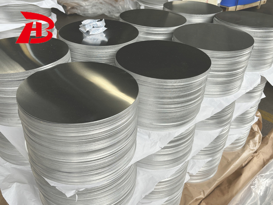 कुकवेयर के लिए मिल खत्म एल्यूमीनियम सर्कल 0.6mm a1100 o-h14