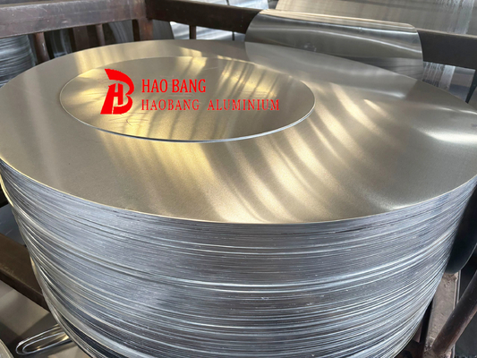 GB/T3880 ASTM B209 मानक 1 सीरीज एल्यूमीनियम सर्कल फॉर स्मूथ सरफेस कुकवेयर