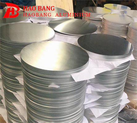 1050/1060/1070/1100/3003 मिल फिनिश एल्यूमीनियम सर्कल मोटाई 0.3MM-6.0MM के साथ