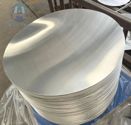 लंबे समय तक चलने वाला चांदी का एल्यूमीनियम सर्कल 1050/1060 80-1600MM होम प्रोजेक्ट्स के लिए