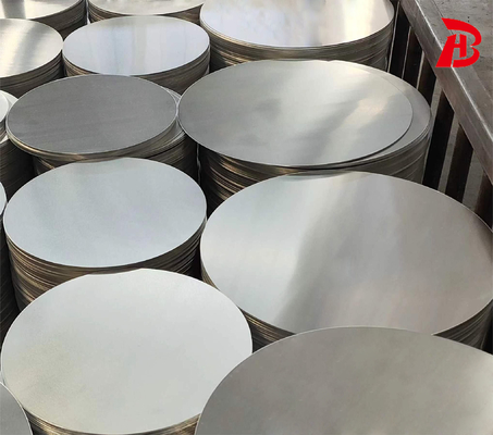 गोल 1060 एल्यूमीनियम सर्कल चौड़ाई 80mm-1600mm