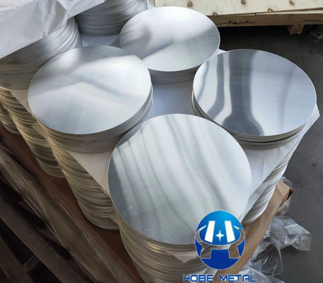 1050 1060 चमकदार फिनिश एल्यूमीनियम सर्कल / डिस्क / डिस्क रसोई के बर्तन / सड़क संकेतों / कुकवेयर / प्रकाश व्यवस्था के लिए