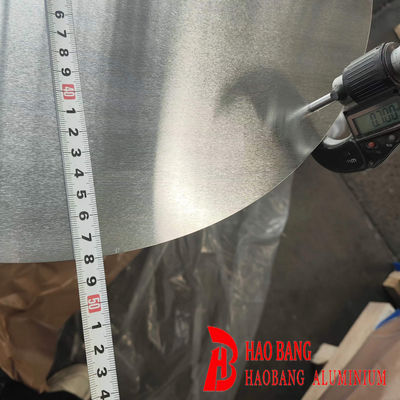लंबे समय तक चलने वाला चांदी का एल्यूमीनियम सर्कल 1050/1060 80-1600MM होम प्रोजेक्ट्स के लिए