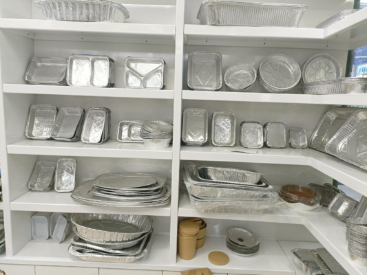 एल्यूमीनियम पन्नी लंच बॉक्स 32oz ओवन सुरक्षित खाद्य कंटेनर