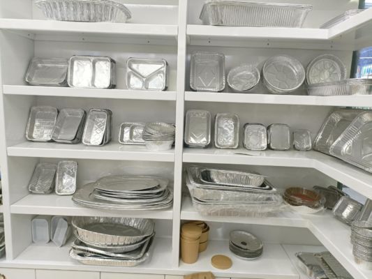 High-Purity Odorless Aluminum Foil Lunch Box with Excellent Sealing Performance for Food Storage