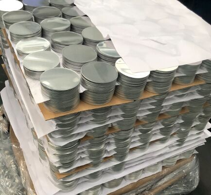 Tempered aluminum round sheet - annealed state - Hardness H12/H14/H18 - 80 - 1100mm - Customized with all-alloy grade