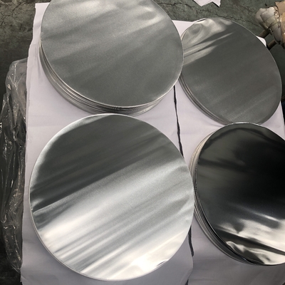 सादा 1060 3003 एच 0 एल्यूमीनियम सर्किल रिक्त स्थान 1.0 मिमी कूकीज बर्तन के लिए
