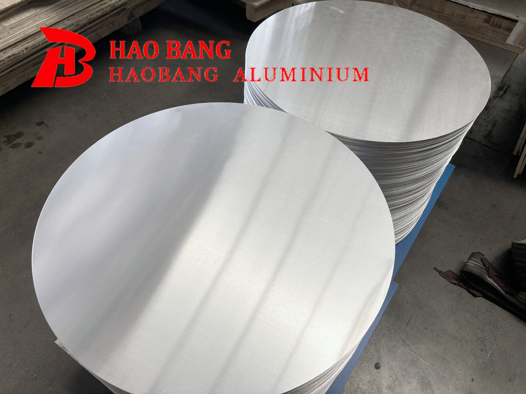 1100 1050 1060 1070 Ho H12 रसोई के बर्तन के लिए एल्यूमीनियम डिस्क सर्कल