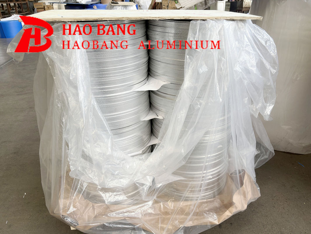 सजावट फिक्स्चर के लिए जंग-प्रतिरोधी सिल्वर एल्युमीनियम सर्कल 1080/1100 0.3-6.0MM