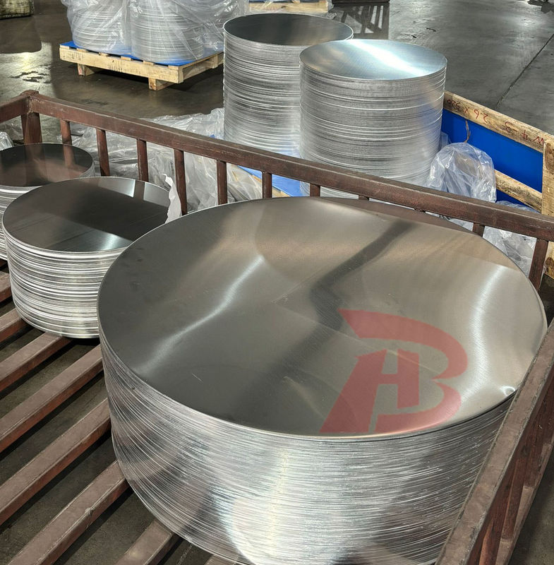 Rust-Resistant Silvery Aluminum Circles 1080/1100 0.3-6.0MM for Decor Fixtures