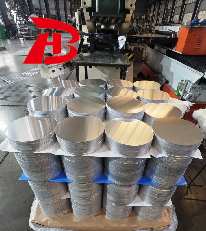 धातु 1100 एल्यूमिनियम सर्कल 80-1600MM X 0.3-6.0MM रसोई के बर्तनों के लिए