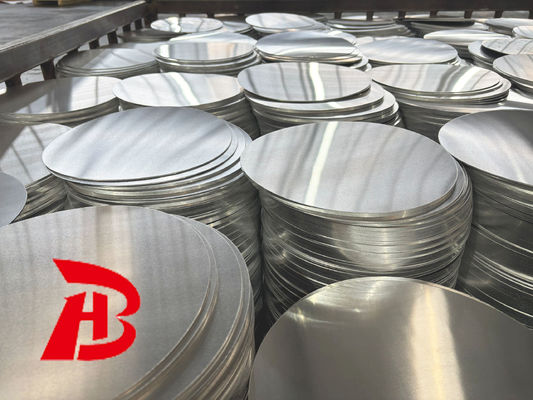 Customizable 1050 Aluminum Circles 80-1600MM Diameter 0.3-6.0MM Thickness for Cookware Production